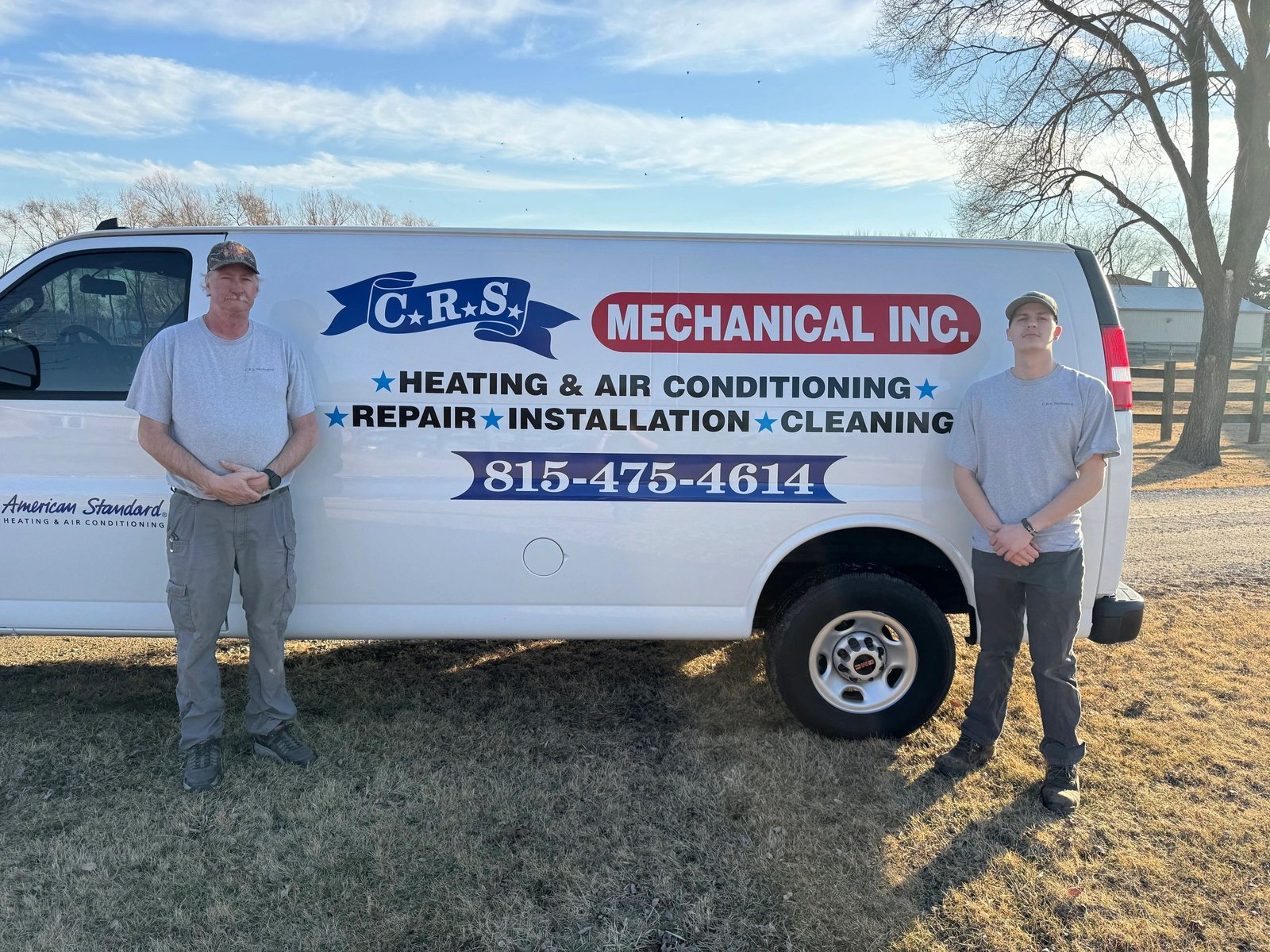 The CRS Mechanical team marking a new chapter as the business is handed on